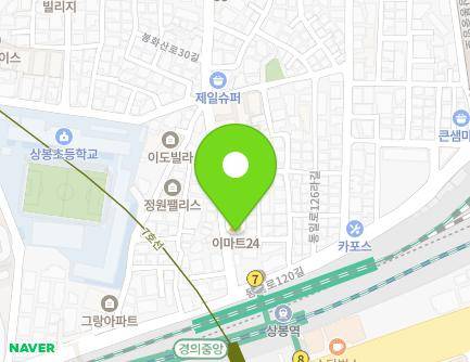 101 Bonghwasan-ro 30-gil, Jungnang-gu, Seoul, Republic of Korea Map