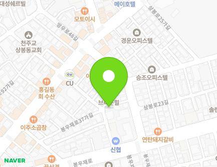 16-4 Bongujae-ro 41-gil, Jungnang-gu, Seoul, Republic of Korea Map