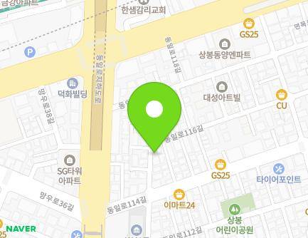 50 Bongujae-ro 19-gil, Jungnang-gu, Seoul, Republic of Korea Map