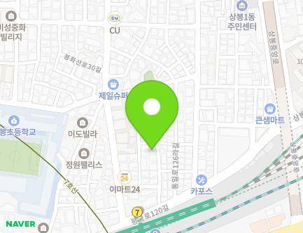 18 Dongil-ro 126da-gil, Jungnang-gu, Seoul, Republic of Korea Map