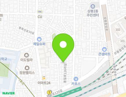 18 Dongil-ro 126ra-gil, Jungnang-gu, Seoul, Republic of Korea Map