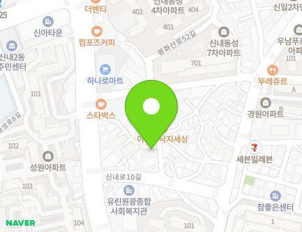 22 Sinnae-ro 12-gil, Jungnang-gu, Seoul, Republic of Korea Map