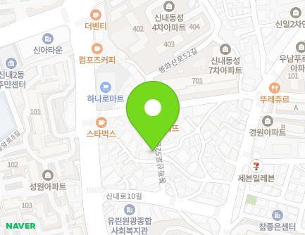 64 Bonghwasan-ro 52-gil, Jungnang-gu, Seoul, Republic of Korea Map