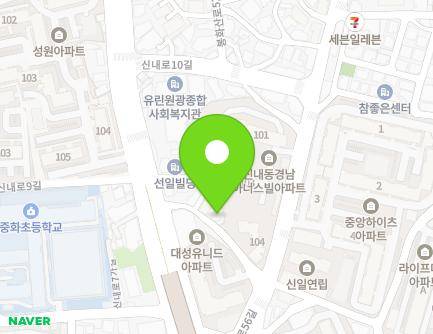 9 Sinnae-ro 8-gil, Jungnang-gu, Seoul, Republic of Korea Map