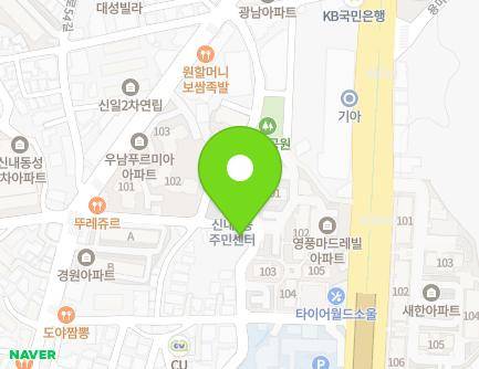 70 Sinnae-ro 14-gil, Jungnang-gu, Seoul, Republic of Korea Map