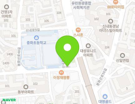 6 Sinnae-ro 7ga-gil, Jungnang-gu, Seoul, Republic of Korea Map