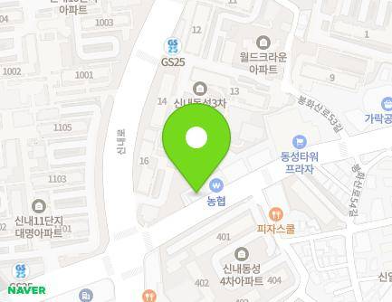 209 Bonghwasan-ro, Jungnang-gu, Seoul, Republic of Korea Map