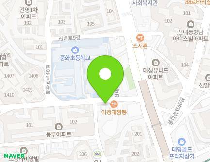 13 Sinnae-ro 7ga-gil, Jungnang-gu, Seoul, Republic of Korea Map