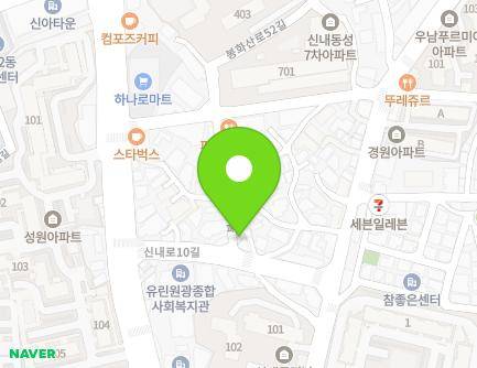 73 Bonghwasan-ro 52-gil, Jungnang-gu, Seoul, Republic of Korea Map