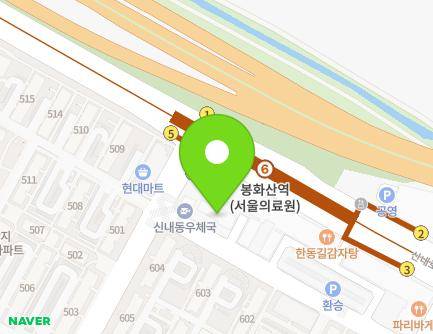 106 Sinnae-ro 17-gil, Jungnang-gu, Seoul, Republic of Korea Map