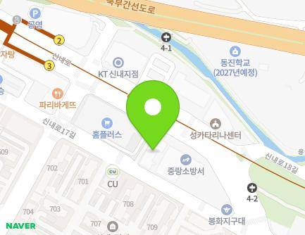 193 Sinnae-ro, Jungnang-gu, Seoul, Republic of Korea Map