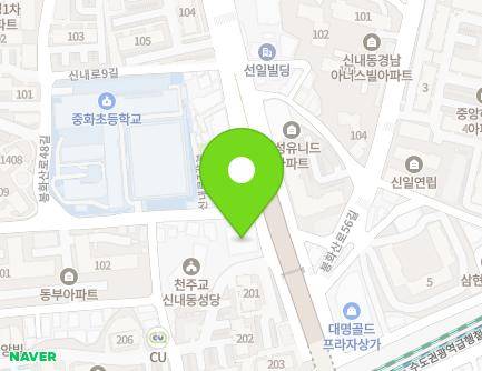 16 Sinnae-ro 7-gil, Jungnang-gu, Seoul, Republic of Korea Map