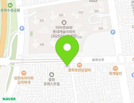 16 Bonghwasan-ro, Jungnang-gu, Seoul, Republic of Korea Map