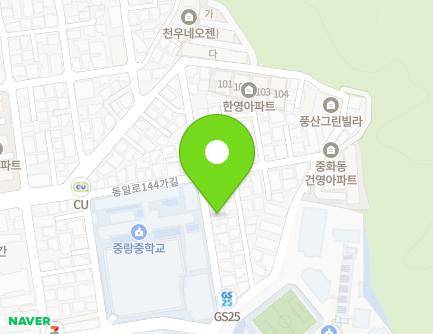 28-7 Dongil-ro 144ga-gil, Jungnang-gu, Seoul, Republic of Korea Map