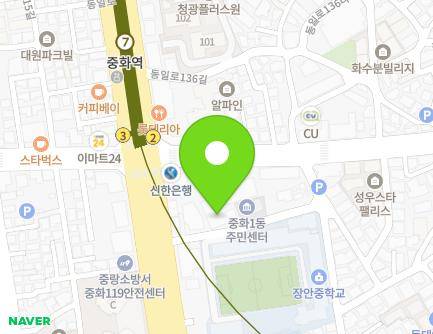 11 Dongil-ro 134-gil, Jungnang-gu, Seoul, Republic of Korea Map