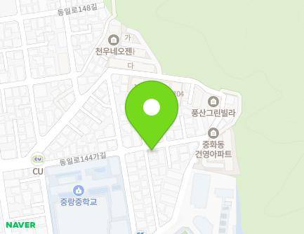 34 Dongil-ro 144ga-gil, Jungnang-gu, Seoul, Republic of Korea Map