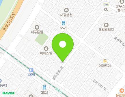 76 Bonghwasan-ro 4-gil, Jungnang-gu, Seoul, Republic of Korea Map