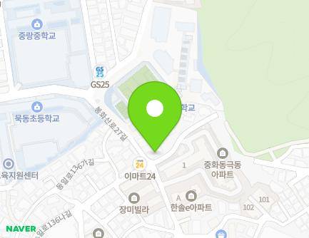 42 Bonghwasan-ro 27-gil, Jungnang-gu, Seoul, Republic of Korea Map