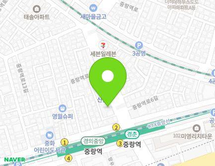 15 Jungnangyeok-ro, Jungnang-gu, Seoul, Republic of Korea Map