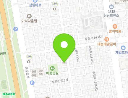 67 Bonghwasan-ro 3-gil, Jungnang-gu, Seoul, Republic of Korea Map