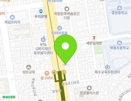 820 Dongil-ro, Jungnang-gu, Seoul, Republic of Korea Map