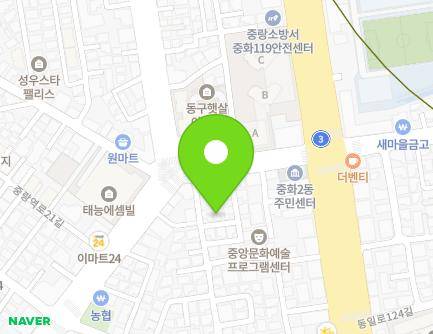 28-3 Dongil-ro 123ga-gil, Jungnang-gu, Seoul, Republic of Korea Map