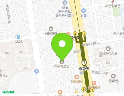 20 Bonghwasan-ro 15-gil, Jungnang-gu, Seoul, Republic of Korea Map