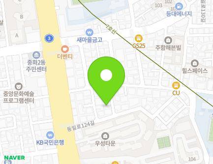 13-5 Dongil-ro 124-gil, Jungnang-gu, Seoul, Republic of Korea Map