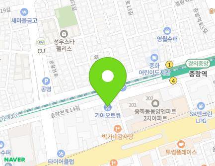 24 Jungnangcheon-ro 14-gil, Jungnang-gu, Seoul, Republic of Korea Map