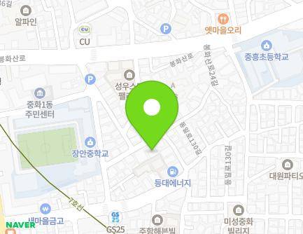 35 Bonghwasan-ro 24-gil, Jungnang-gu, Seoul, Republic of Korea Map