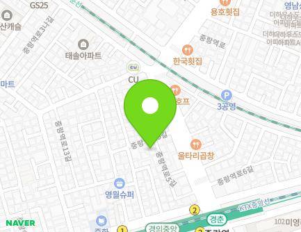 5 Jungnangyeok-ro 9-gil, Jungnang-gu, Seoul, Republic of Korea Map