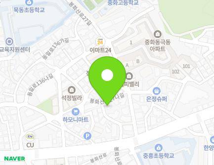 9 Bonghwasan-ro 27na-gil, Jungnang-gu, Seoul, Republic of Korea Map