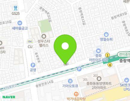 50 Jungnangyeok-ro 3-gil, Jungnang-gu, Seoul, Republic of Korea Map