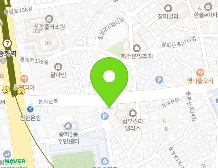 64 Bonghwasan-ro, Jungnang-gu, Seoul, Republic of Korea Map