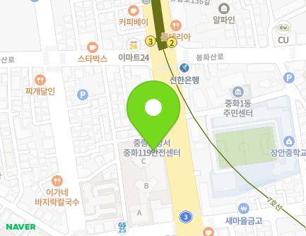 783 Dongil-ro, Jungnang-gu, Seoul, Republic of Korea Map