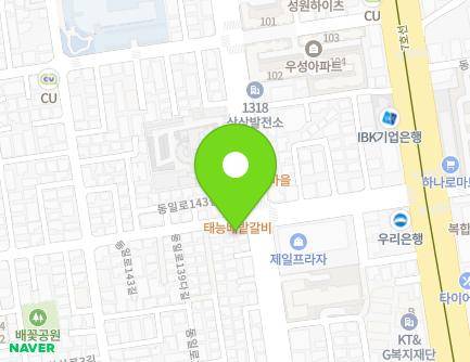 29 Dongil-ro 143-gil, Jungnang-gu, Seoul, Republic of Korea Map