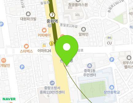 792 Dongil-ro, Jungnang-gu, Seoul, Republic of Korea Map