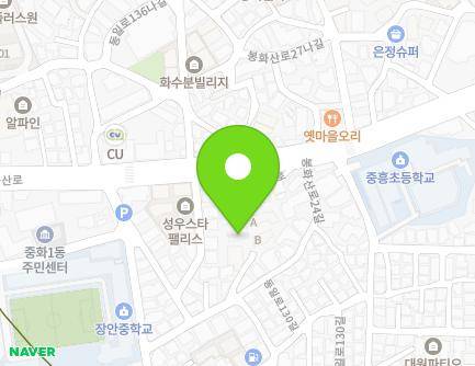 28-9 Bonghwasan-ro 24-gil, Jungnang-gu, Seoul, Republic of Korea Map