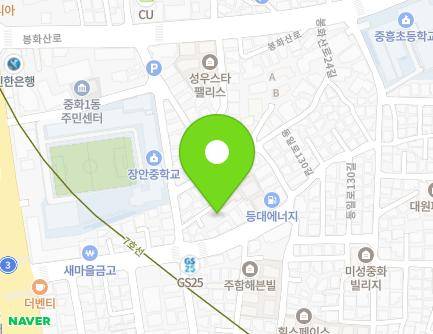 35-12 Bonghwasan-ro 20-gil, Jungnang-gu, Seoul, Republic of Korea Map