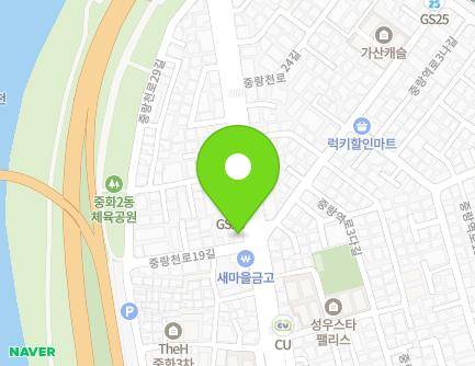 119 Jungnangcheon-ro, Jungnang-gu, Seoul, Republic of Korea Map