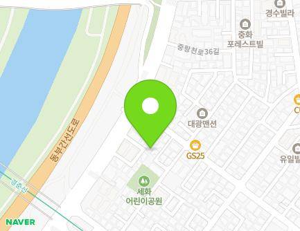 168-7 Jungnangcheon-ro, Jungnang-gu, Seoul, Republic of Korea Map