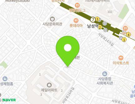 55 Sadang-ro 16na-gil, Dongjak-gu, Seoul, Republic of Korea Map