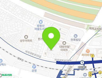 8-2 Yeouidaebang-ro 59-gil, Yeongdeungpo-gu, Seoul, Republic of Korea Map