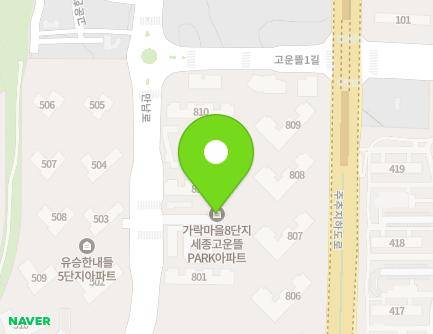 92 Mannam-ro, Sejong-si, Republic of Korea Map