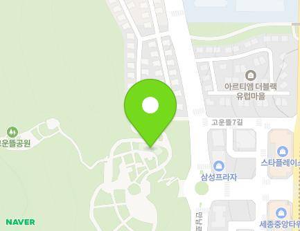 151 Mannam-ro, Sejong-si, Republic of Korea Map