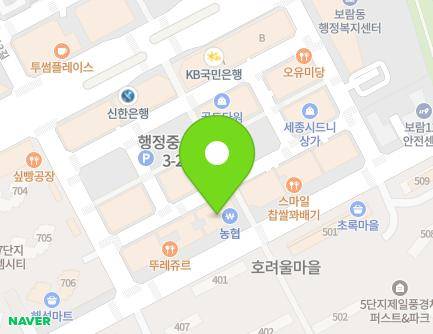 458 Namsejong-ro, Sejong-si, Republic of Korea Map