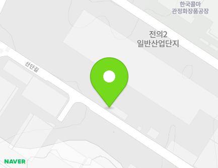 22-63 Sandan-gil, Jeonui-myeon, Sejong-si, Republic of Korea Map