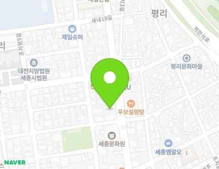 23 Munhwa-ro, Jochiwon-eup, Sejong-si, Republic of Korea Map