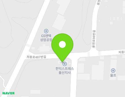 18-6 Cheoyong-ro 487beon-gil, Nam-gu, Ulsan, Republic of Korea Map