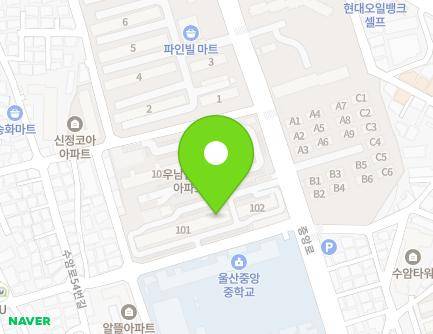 16 Jungang-ro 63beon-gil, Nam-gu, Ulsan, Republic of Korea Map